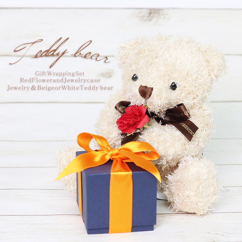 テディベアGift 【※テディベアだけの販売は行っておりません。ジュエリーとセットでお買い求めください】_01
