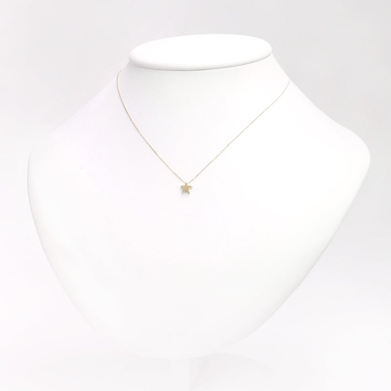 K10YG スター ネックレス_10