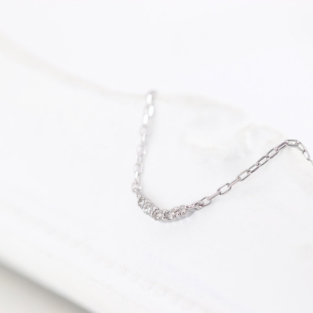 K10WG ダイヤモンド ネックレス_04