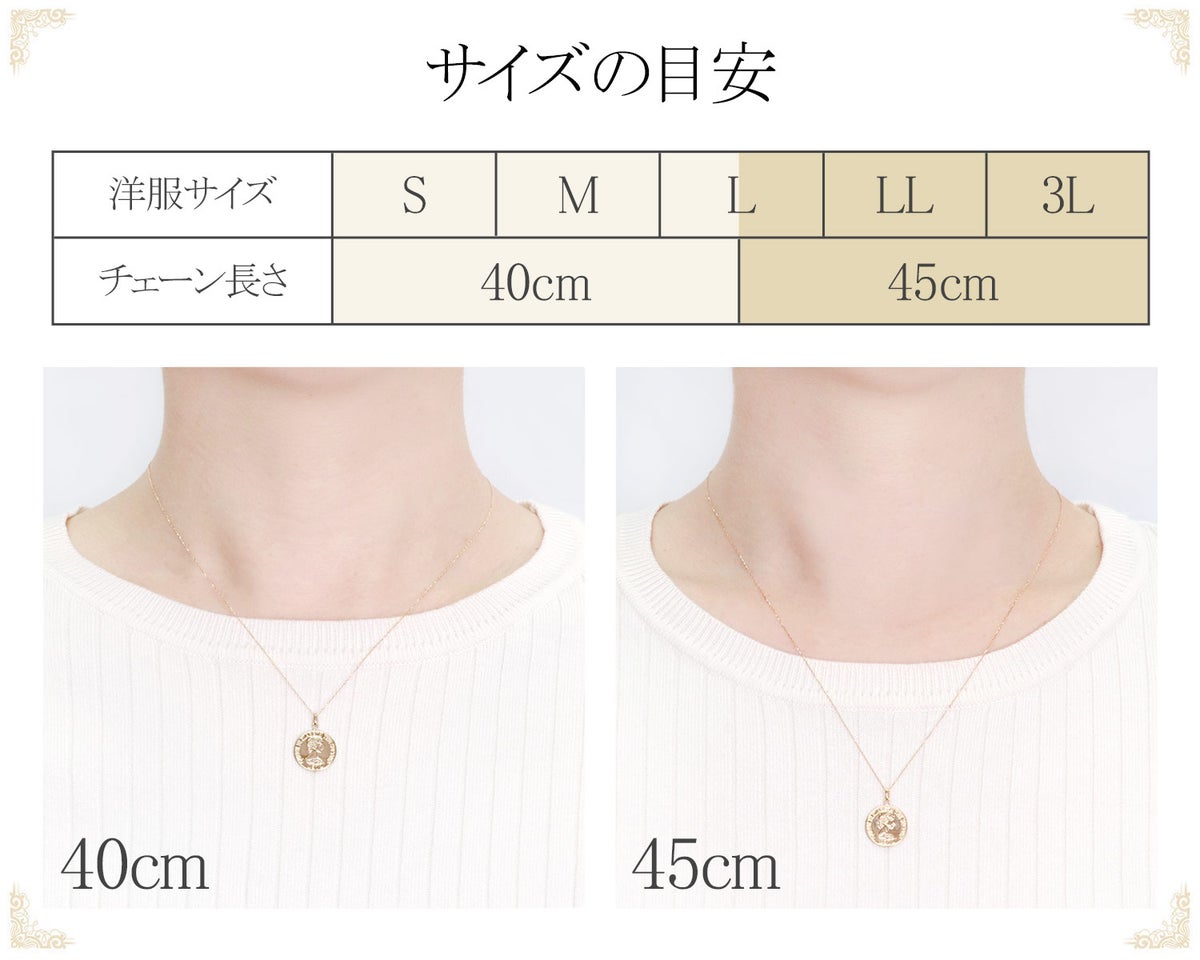 K10PG ダイヤモンド クローバー ネックレス_09