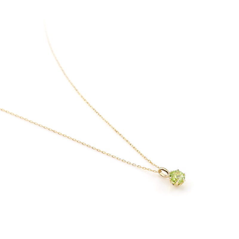 K10YG ペリドット ネックレス_02