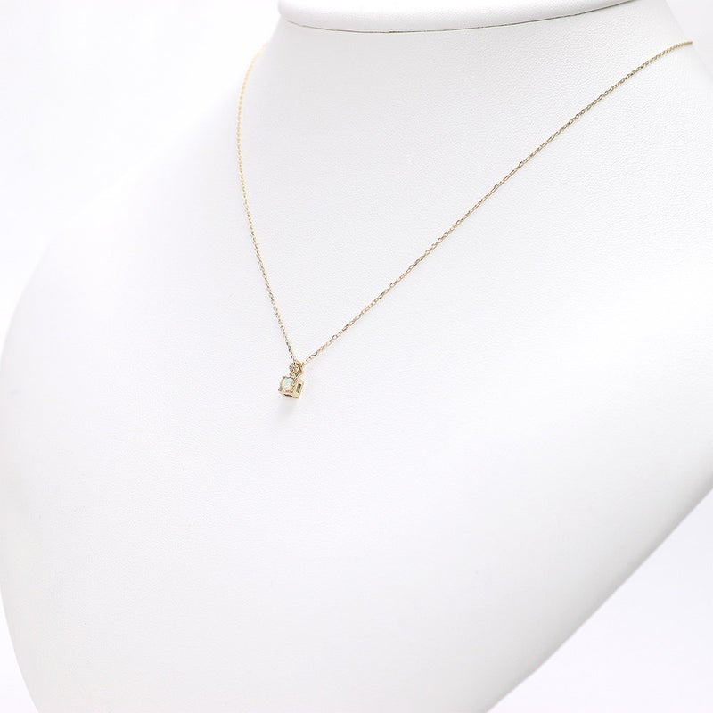 K10YG オパールネックレス 10月誕生石_05