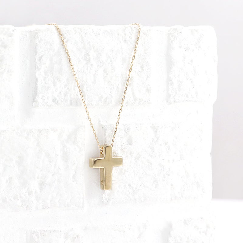 K10YG クロス ネックレス_03