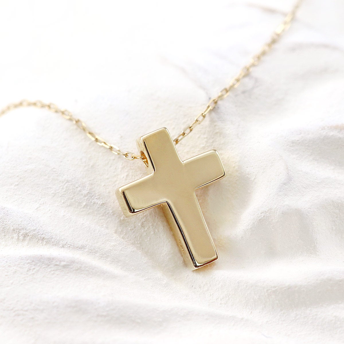K10YG クロス ネックレス_10