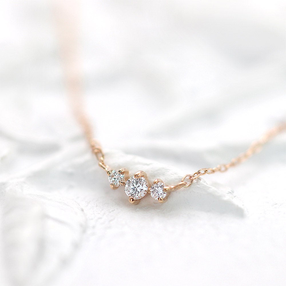 K10PG ダイヤモンド ネックレス_04