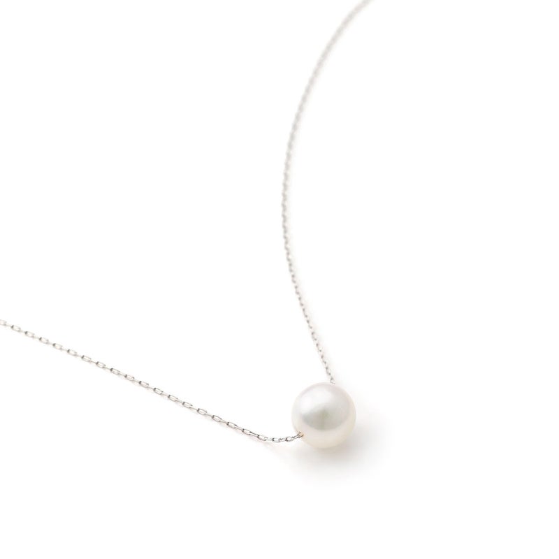 K10WG アコヤ真珠 7mm ネックレス_09