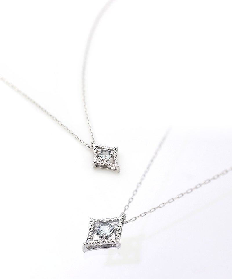 K10WG アクアマリン ネックレス_03