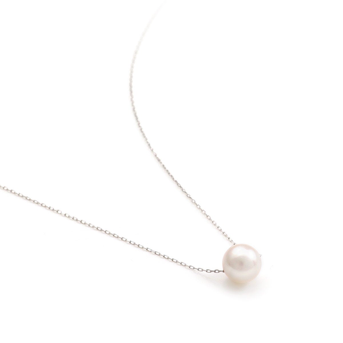 K10WG アコヤ真珠 7.5mm ネックレス_02