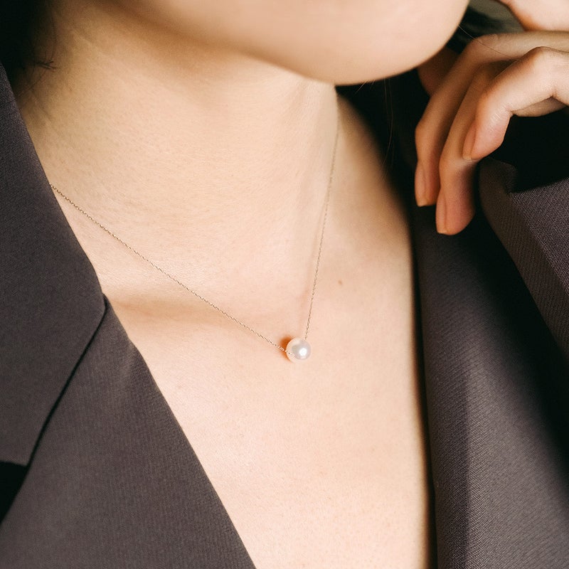 K10WG アコヤ真珠 7.5mm ネックレス_04