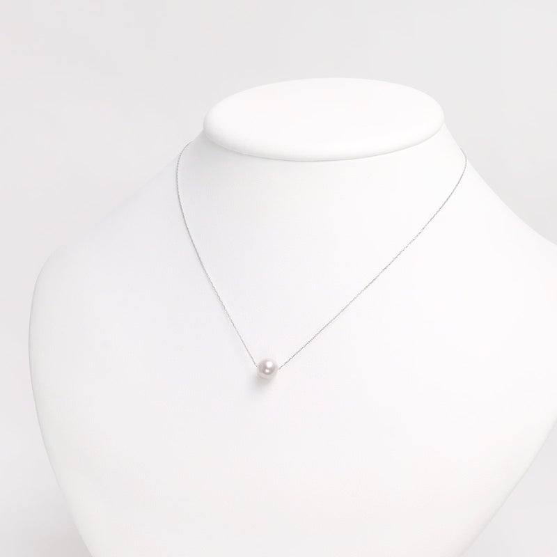 K10WG アコヤ真珠 7.5mm ネックレス_11