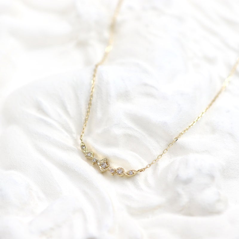 K10YG ダイヤモンド ネックレス_02