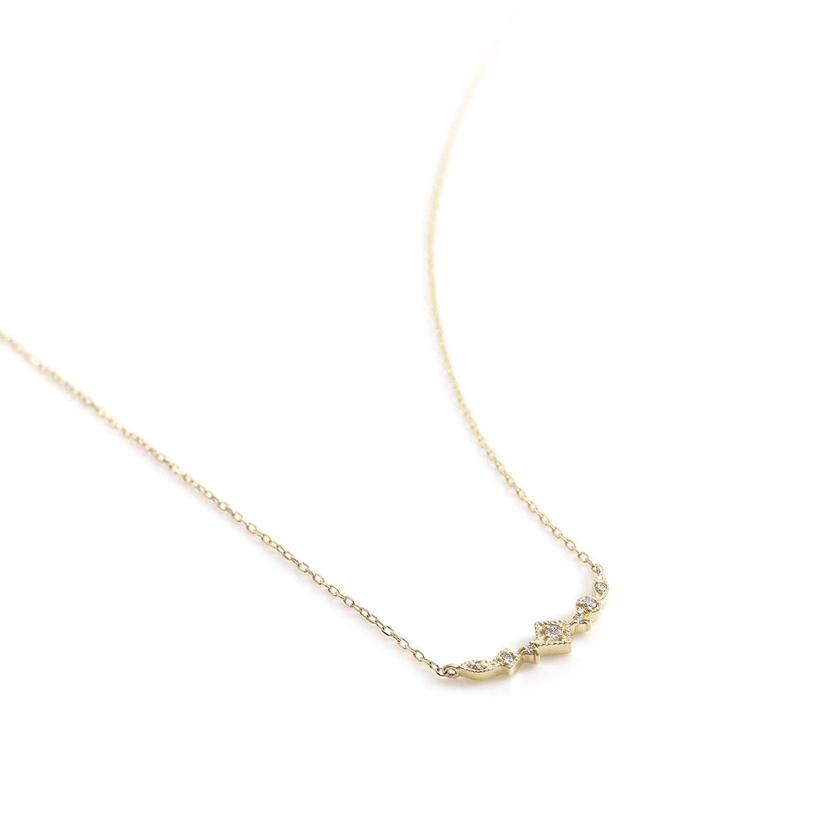 K10YG ダイヤモンド ネックレス_03