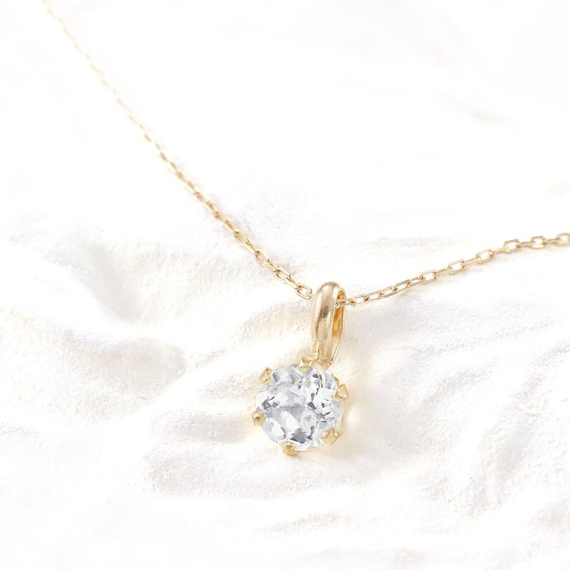 K10YG アクアマリン ネックレス_02