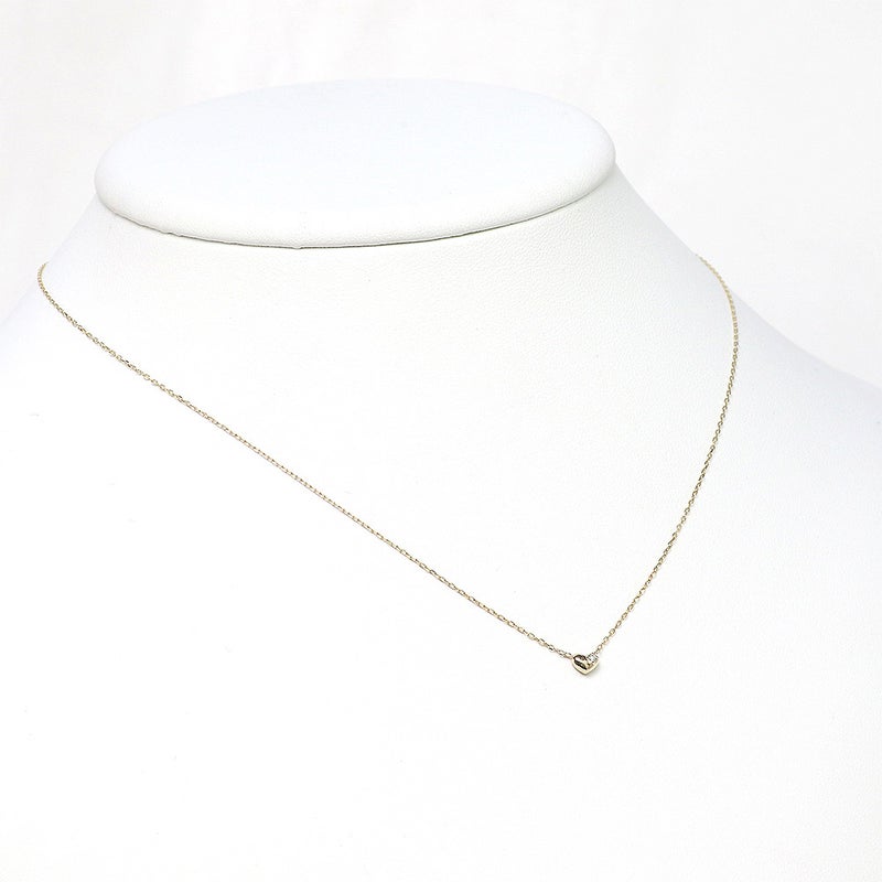 K10YG ダイヤモンド ハートネックレス_10