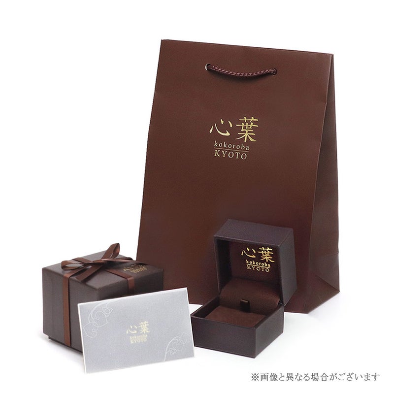 心葉 ダイヤモンド リボンネックレス K10_12