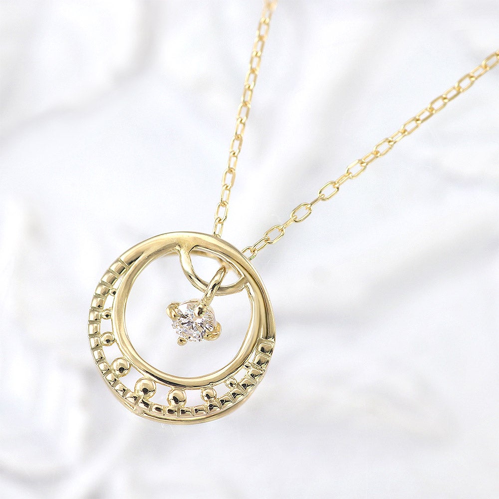 K10YG スイングスター ダイヤモンドネックレス_04