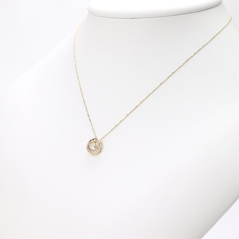 K10YG スイングスター ダイヤモンドネックレス_05