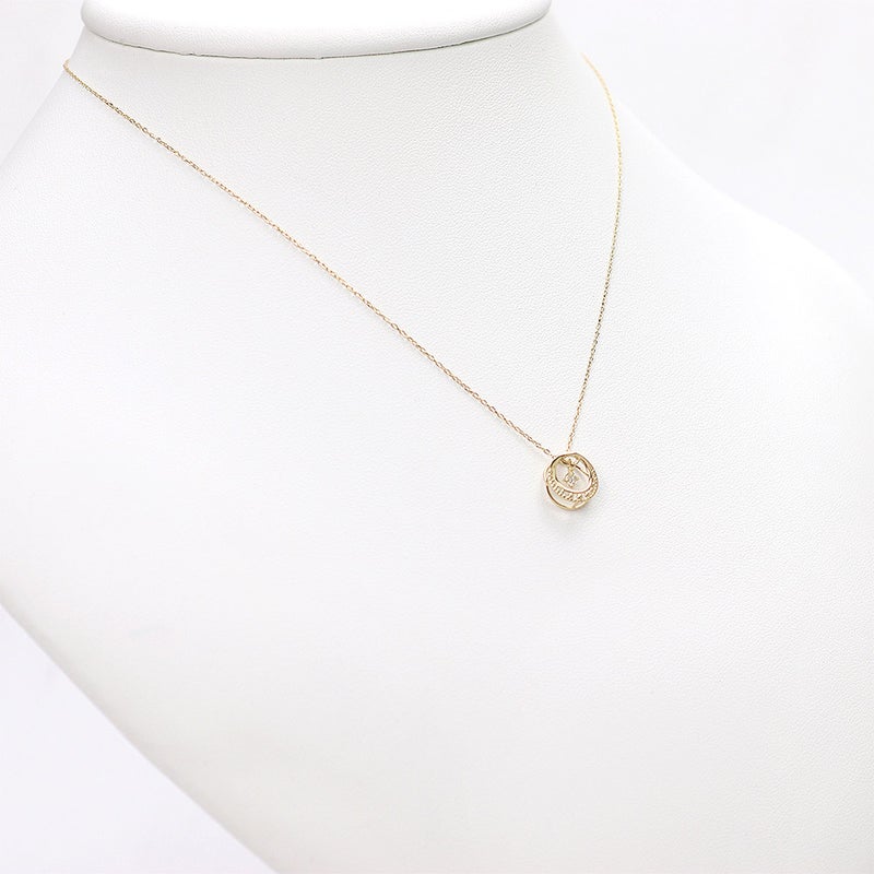 K10YG スイングスター ダイヤモンドネックレス_12