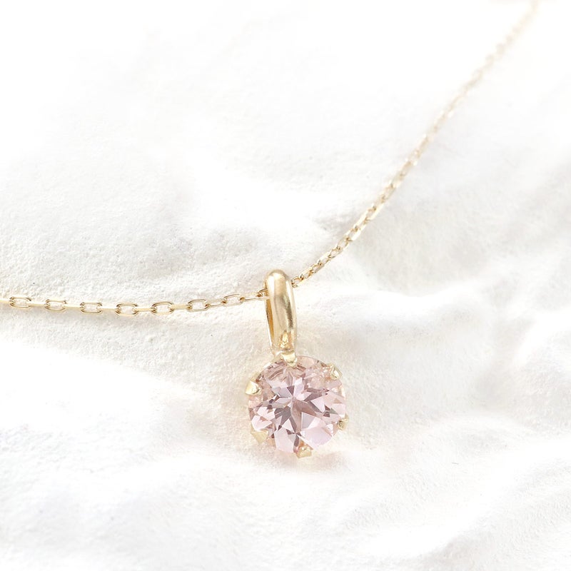 K10YG モルガナイト ネックレス_02