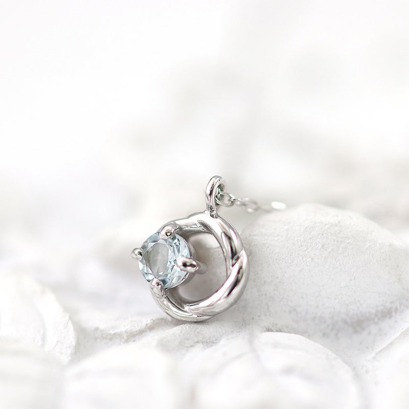 K10WG アクアマリン ネックレス_04