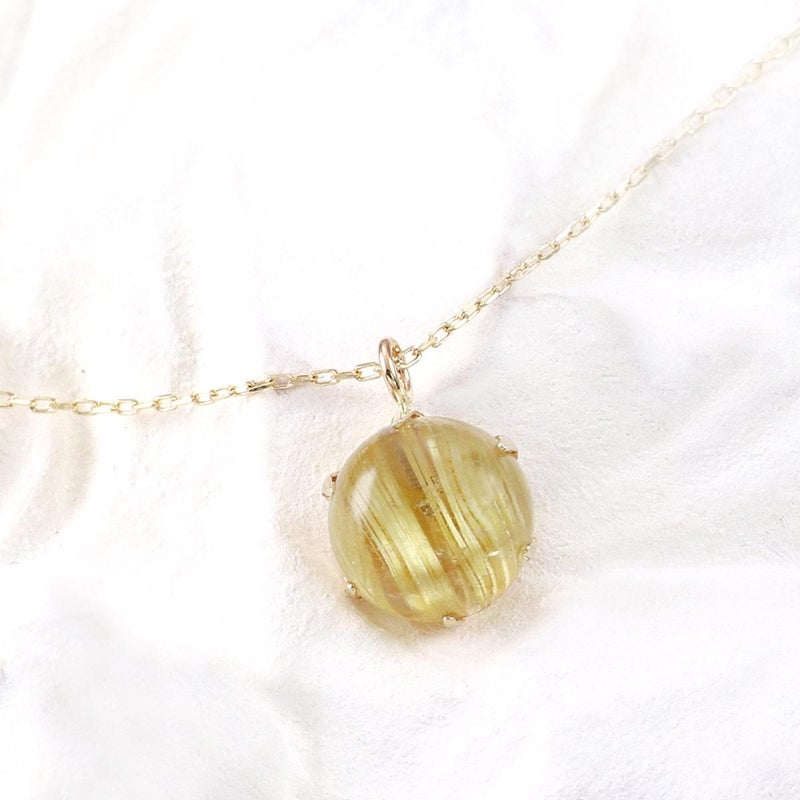 K10YG ルチルクォーツ ネックレス_02