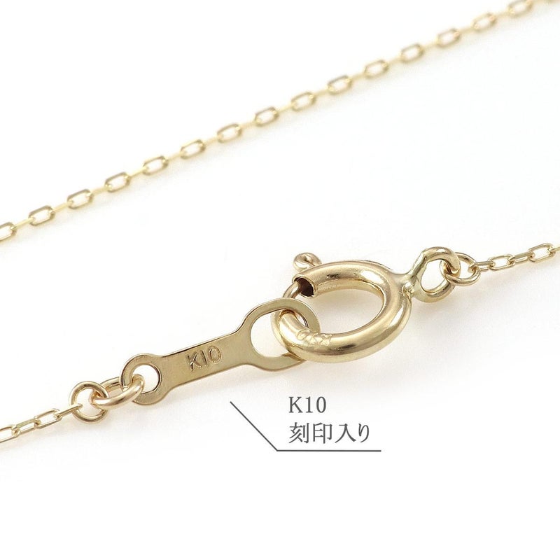 K10YG ルチルクォーツ ネックレス_05