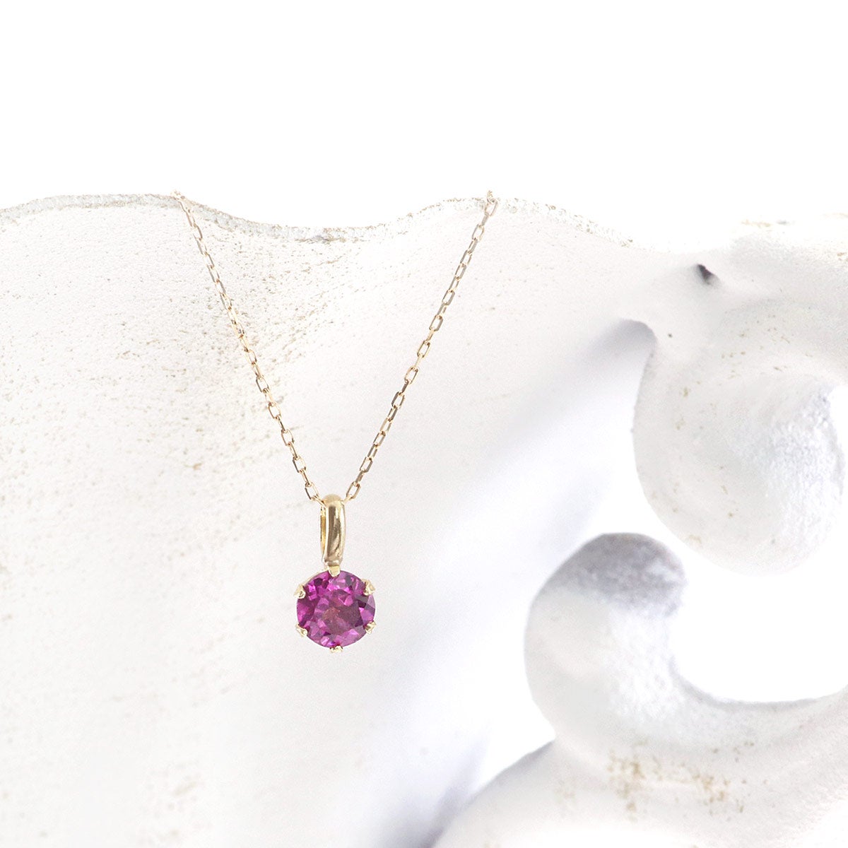 K10YG ロードライトガーネット ネックレス_02