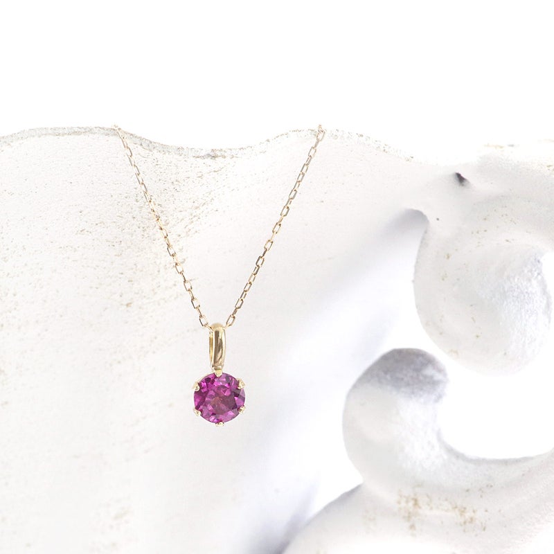 K10YG ロードライトガーネット ネックレス_02