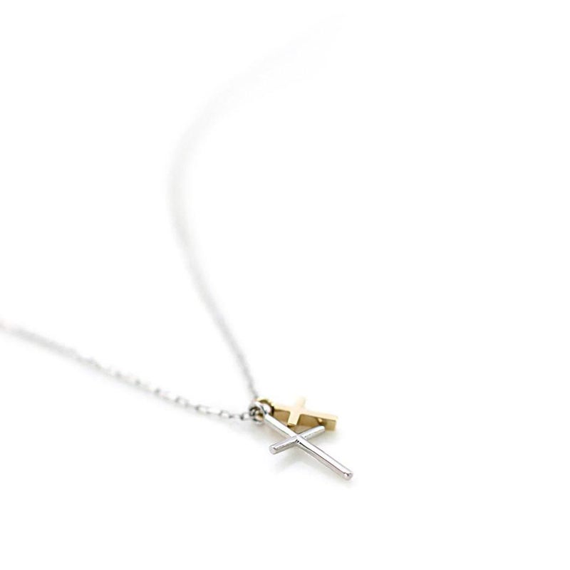 K10WG&K10YG クロスネックレス_03