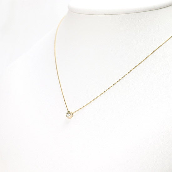 K10YG 馬蹄（ホースシュー）ダイヤモンドネックレス_05