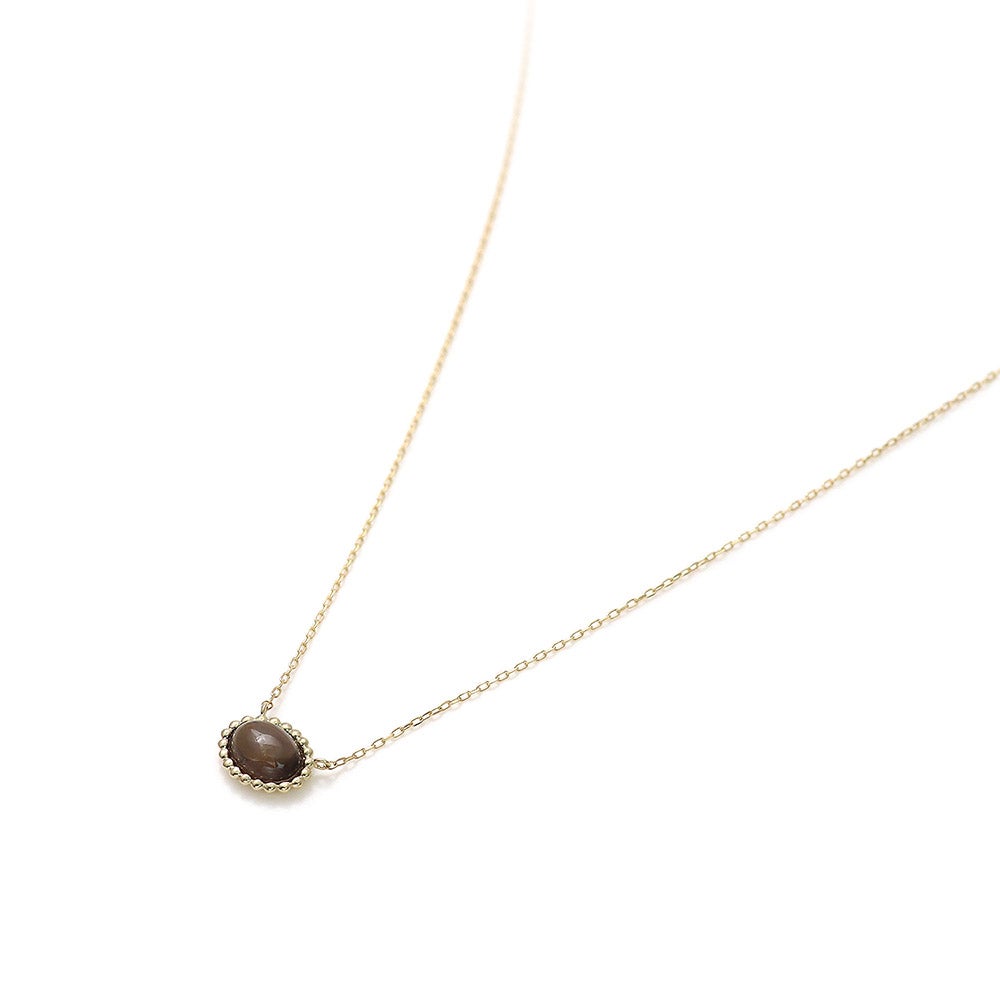 K10YG スモーキークォーツ ネックレス_03