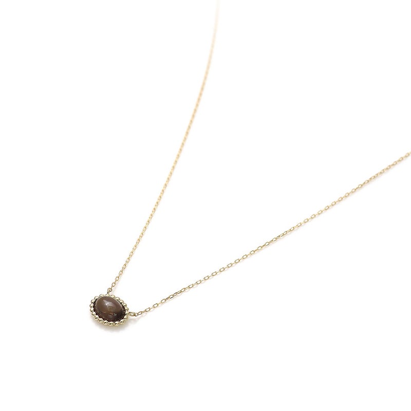 K10YG スモーキークォーツ ネックレス_03