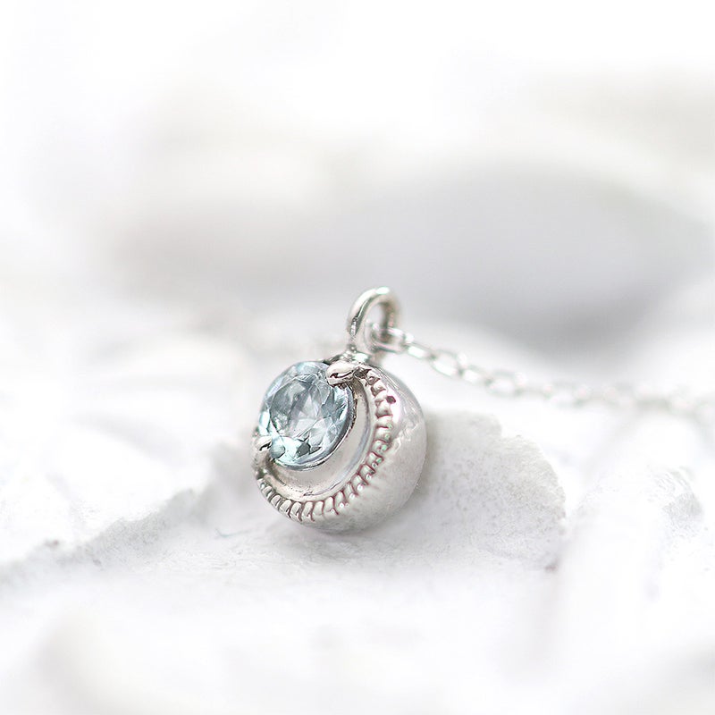 K10WG アクアマリン ネックレス_09