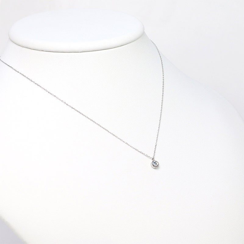 K10WG アクアマリン ネックレス_10