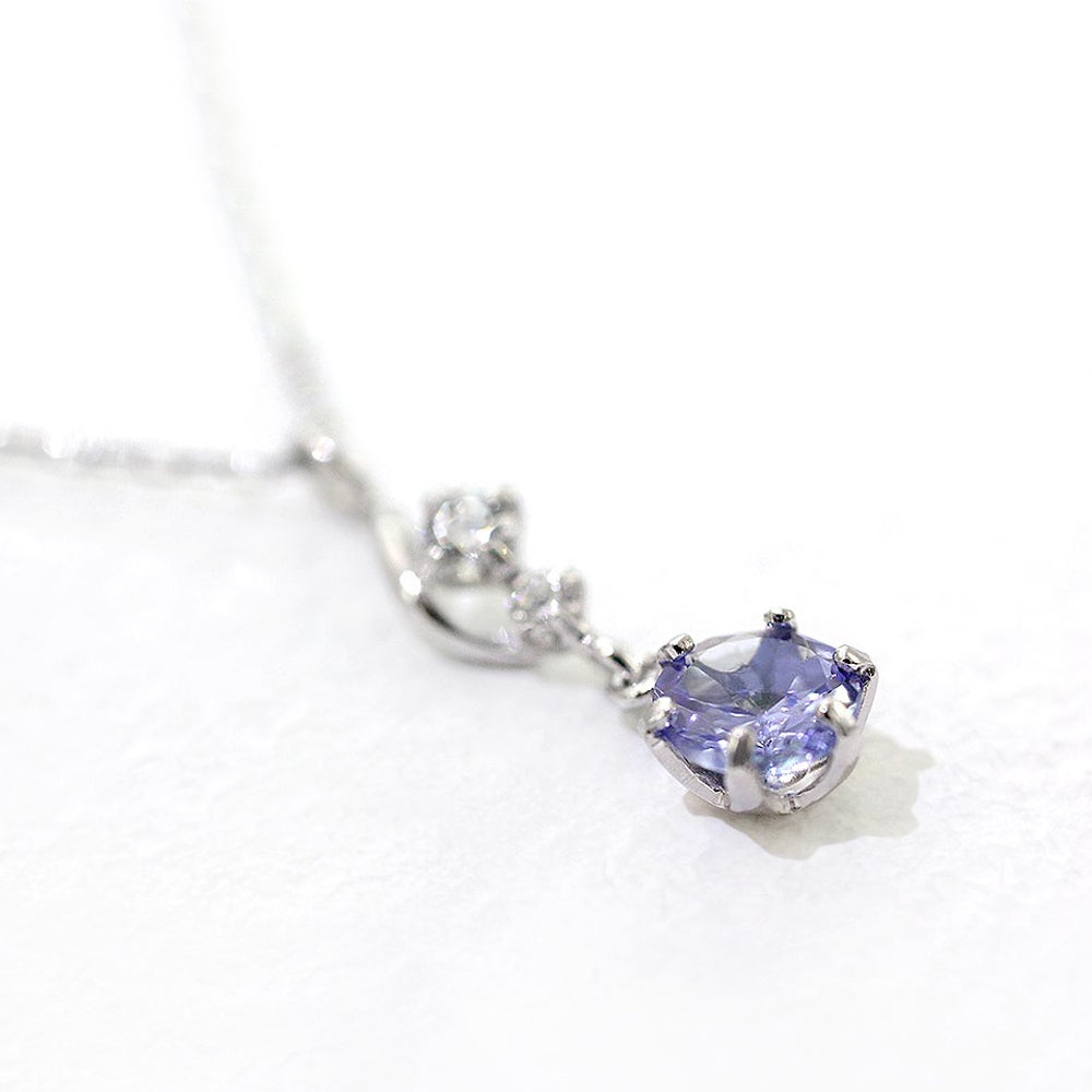 K10WG タンザナイト ネックレス | Jewelry ROLA(ジュエリーローラ) K10WG タンザナイト ネックレス | Jewelry ROLA(ジュエリーローラ)