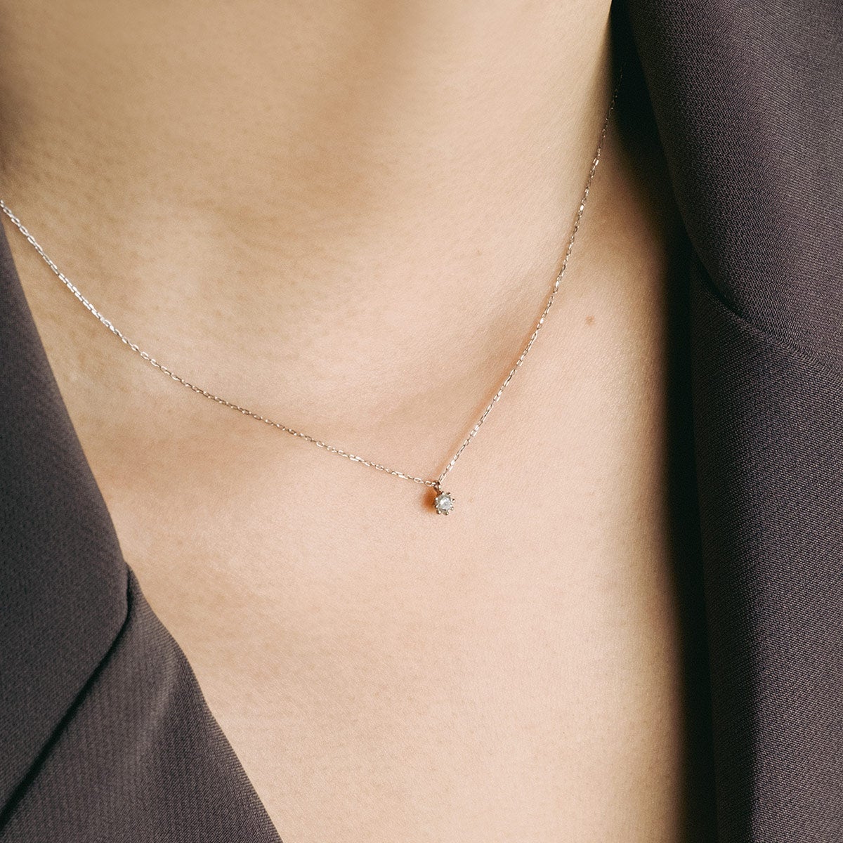 K10WG ダイヤモンド ネックレス_05