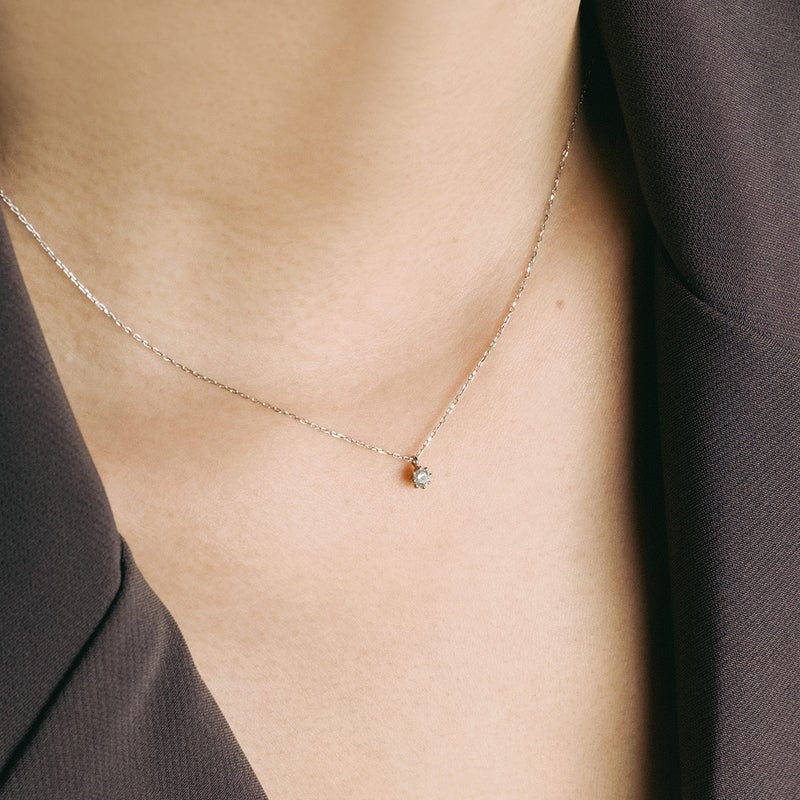 K10WG ダイヤモンド ネックレス_05