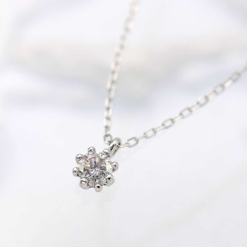 K10WG ダイヤモンド ネックレス_09