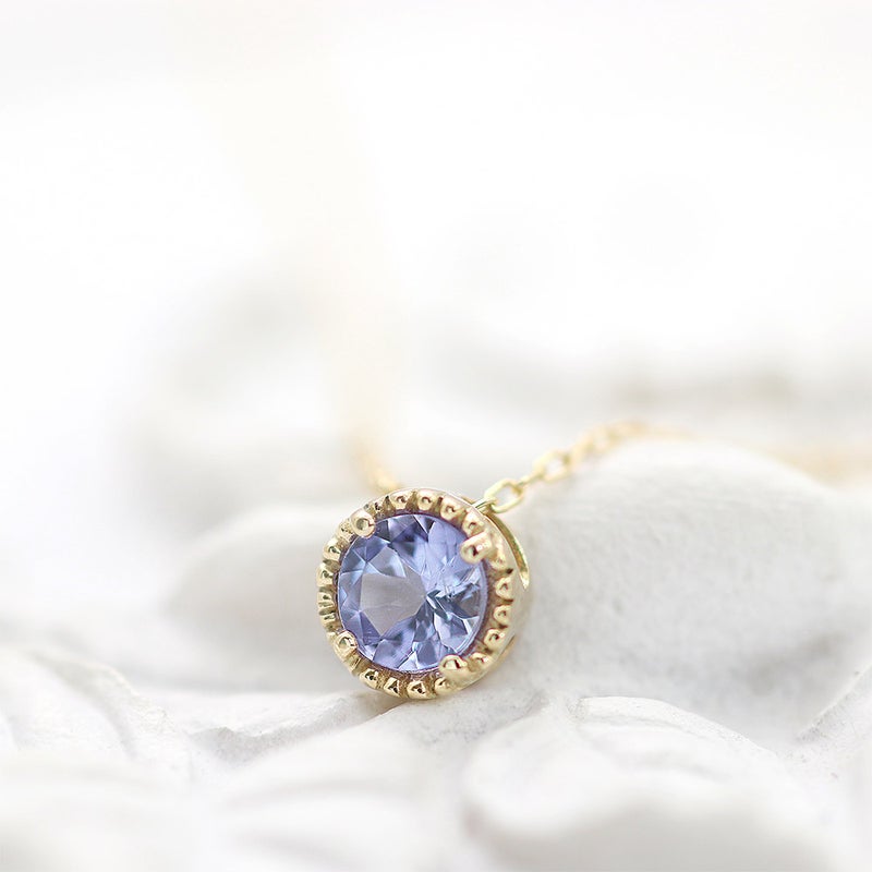 K10YG タンザナイト ネックレス_04