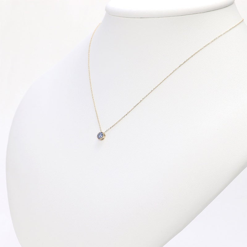 K10YG タンザナイト ネックレス_05