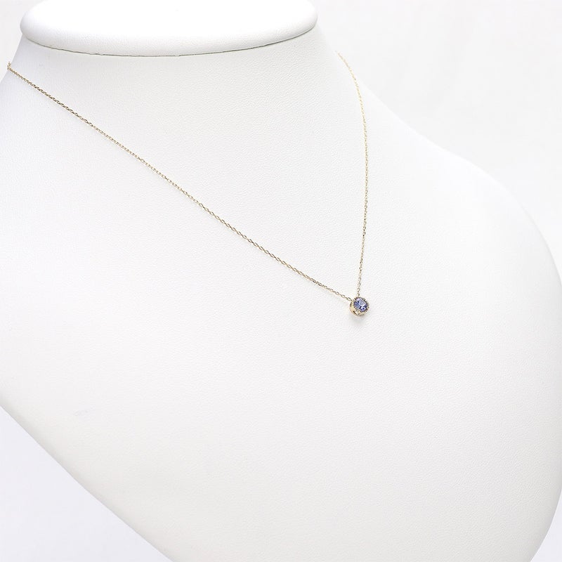 K10YG タンザナイト ネックレス_11