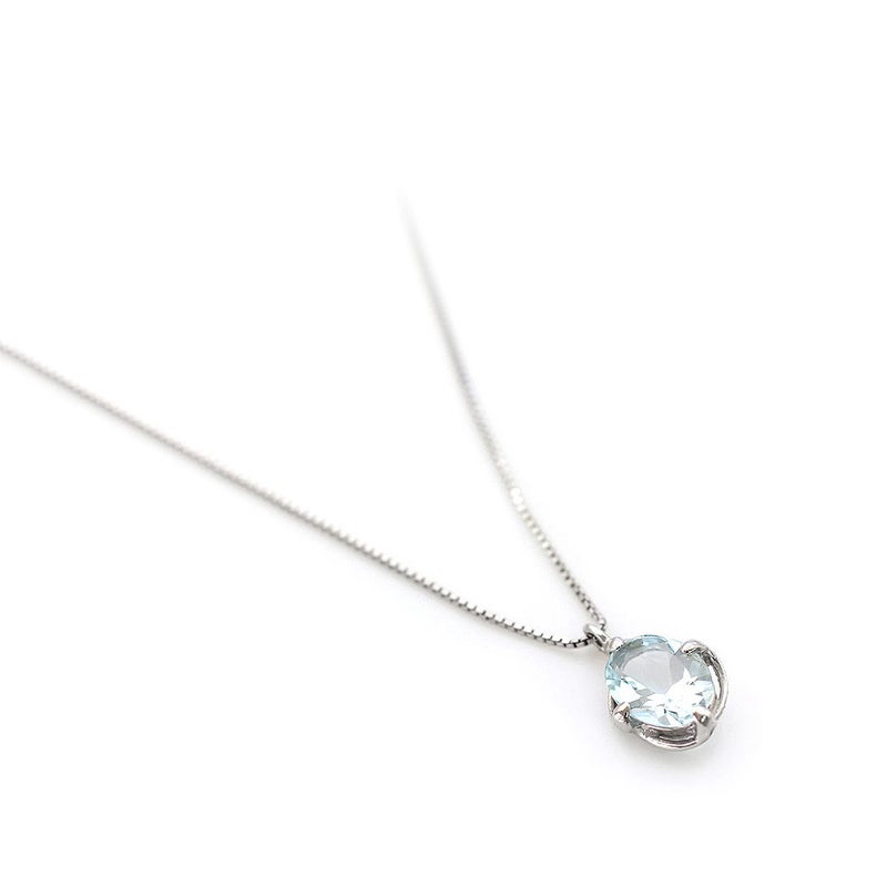 K10WG アクアマリン 一粒ネックレス_03