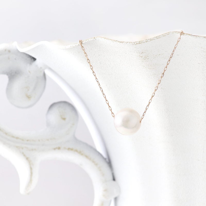 K10PG アコヤ真珠 7mm ネックレス_10