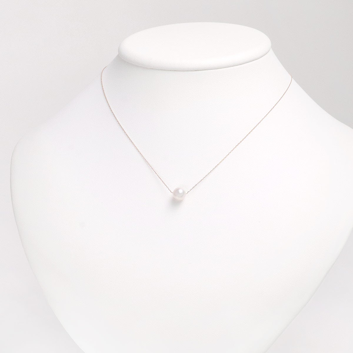 K10PG アコヤ真珠 7mm ネックレス_12