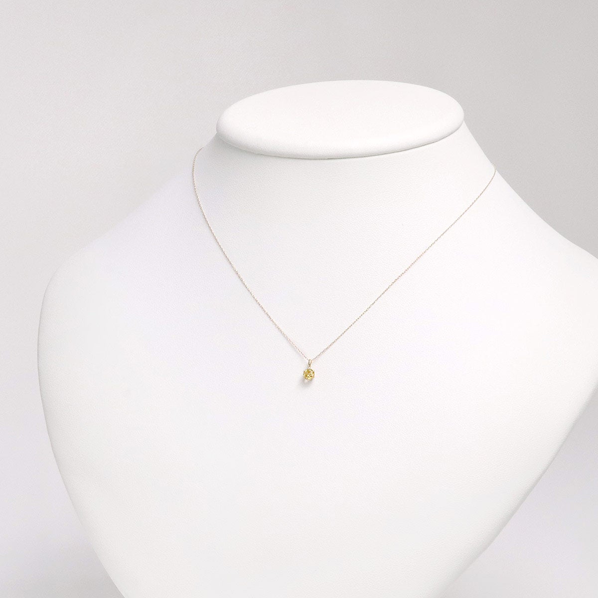 K10YG シトリン ネックレス 11月の誕生石_12