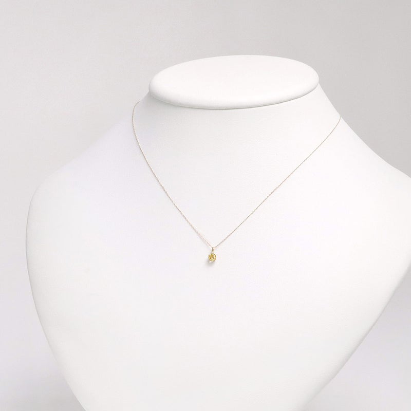 K10YG シトリン ネックレス 11月の誕生石_12