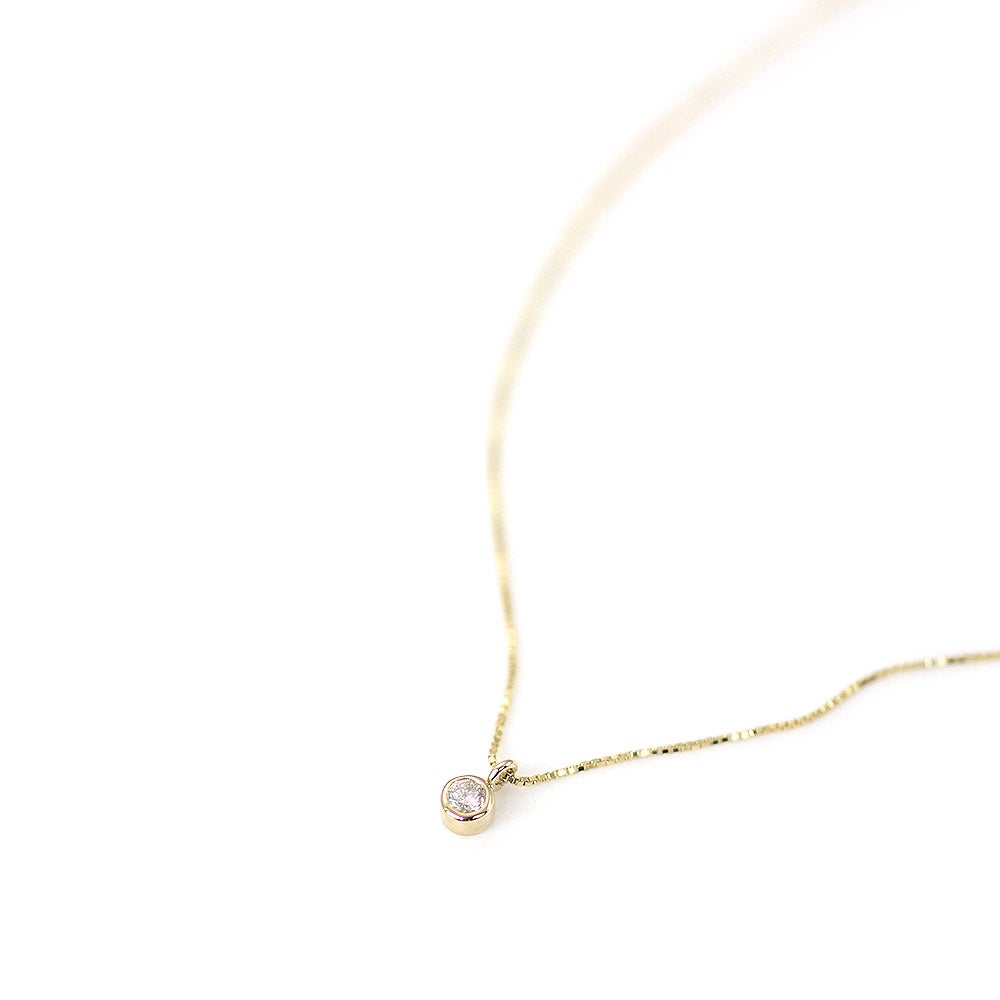 K10YG ダイヤモンド ネックレス_04