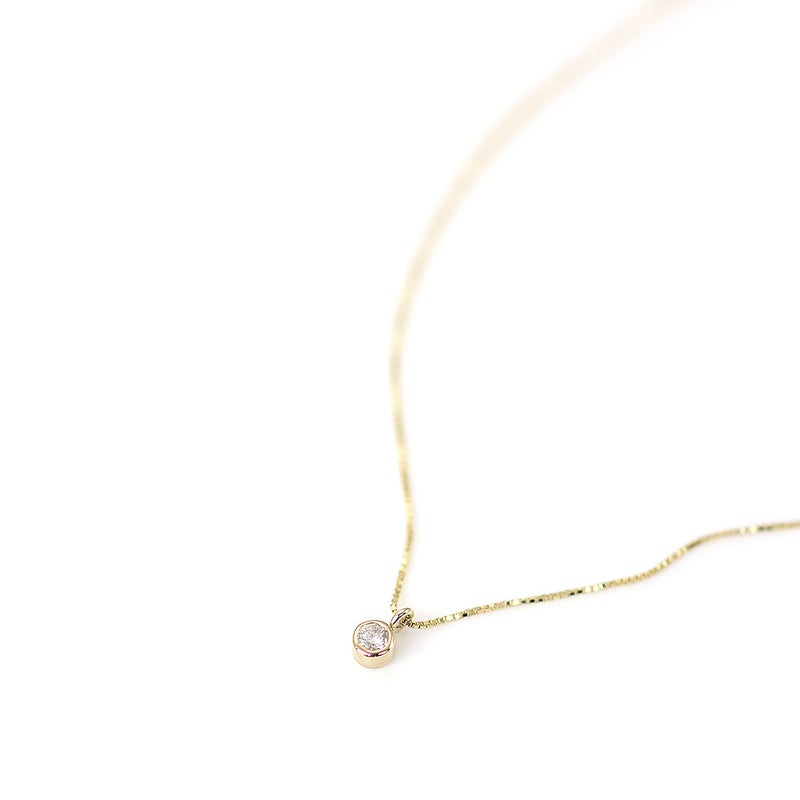 K10YG ダイヤモンド ネックレス_04