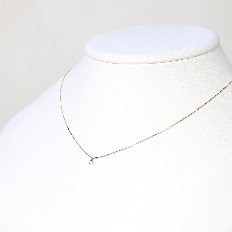 K10YG ダイヤモンド ネックレス_09