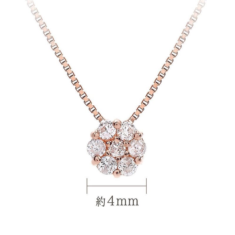 K10PG ダイヤモンド ネックレス_05